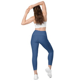 Deja Blue Leggings with pockets